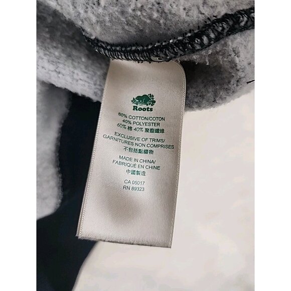 Roots Canada Whistler Blackcomb Mens Gray Hoodie Sweatshirt Medium Snowboarding - Picture 11 of 14